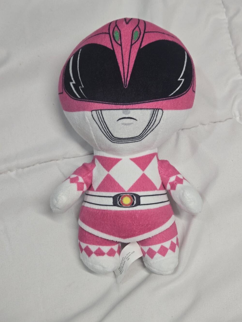 Toy Factory Mighty Morphin Power Rangers Pink 7" Plush Hasbro Retired Stuffed